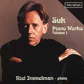 Suk: Piano Works Vol 1 / Niel Immelman