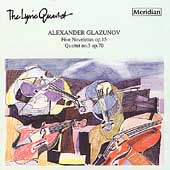 Glazunov: Five Novelettes, Quartet No 5 / Lyric Quartet