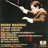 Bruno Maderna - The Last Concert / Alfred Brendel, BBC