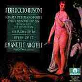 Busoni: Sonata per pianoforte, Etudes / Emanuele Arciuli Busoni: Sonata per pianoforte, Etudes / Emanuele Arciuli