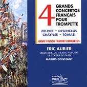 4 Grands Concertos Francais pour Trompette / Eric Aubier
