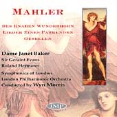 Mahler: Lieder eines fahrenden Gesellen, etc / Janet Baker