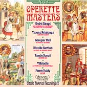 Operette Masters - Classic Historical Recordings Vol 2