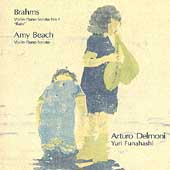 Brahms, Beach: Violin Sonatas / A. Delmoni, Y. Funahashi Brahms, Beach: Violin Sonatas / A. Delmoni, Y. Funahashi