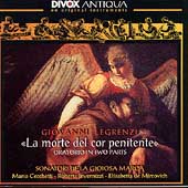 Antiqua - Legrenzi: La morte del cor penitente Antiqua - Legrenzi: La morte del cor penitente