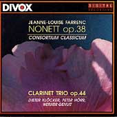 Farrenc: Nonett, Clarinet Trio / Consortium Classicum, et al