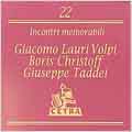 Martini & Rossi Concert Series - Lauri-Volpi, Christoff, etc