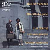 Bach: 3 Sonatas for viola da gamba, etc / Verebes, Lagace Bach: 3 Sonatas for viola da gamba, etc / Verebes, Lagace