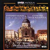 Antiqua - Vivaldi: Concerti per le Solennita / Carmignola