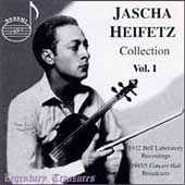 Legendary Treasures - Jascha Heifetz Collection Vol 1