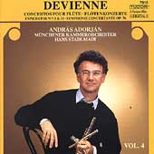 Devienne: Concertos pour Flute Vol 4 / Adorjan, Stadlmair