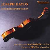 Haydn: Concertos pour violon / Kantorow, Benda, et al