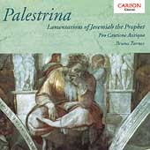 Palestrina: Lamentations of Jeremiah / Turner, et al