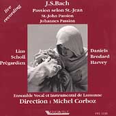 Bach: Passion selon St-Jean / Corboz, Lins, Scholl, et al