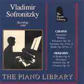 The Piano Library - Sofronitzky - Chopin, Skrjabin The Piano Library - Sofronitzky - Chopin, Skrjabin