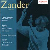 Stravinsky: Petrushka;  Ravel / Zander, Drury, Boston PO
