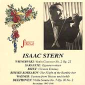 Strings - Isaac Stern - Wieniawski, Sarasate, Bizet, et al