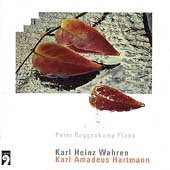 Wahren, Hartmann: Piano Works / Peter Roggenkamp