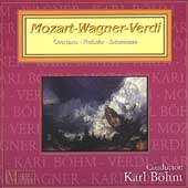 Mozart, Wagner, Verdi: Overtures, Preludes, Intermezzo /Boehm
