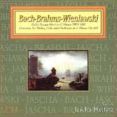 Bach: Sonata no 1;  Brahms: Double Concerto;  et al /Heifetz