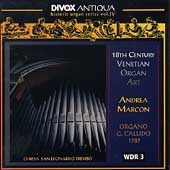 Antiqua - 18th Century Venetian Organ Art / Andrea Marcon