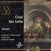 Mozart: Cosi fan tutte / Cantelli, Schwarzkopf, Alva, et al