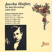 Strings - Jascha Heifetz - The Bach Recordings (1925-1935)