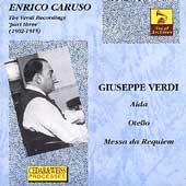 Vocal Archives - Enrico Caruso - The Verdi Recordings Vol 3