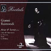 Recitals - Gianni Raimondi Vol 2 - Arias & Scenes