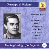 Vocal Archives - Giuseppe di Stefano - Lausanne 1944