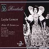 Recitals - Leyla Gencer Vol 2 - Arias & Scenes Recitals - Leyla Gencer Vol 2 - Arias & Scenes
