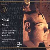 Grand Tier - Rossini: Mose / Sawallisch, Ghiaurov, Verrett, Petri, et al