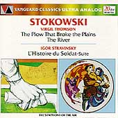 Stokowski - Thomson: The Plow, etc;  Stravinsky: L'Histoire