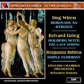 Wiren, Grieg, Britten / Somary, English Chamber Orchestra