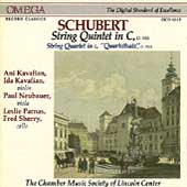Schubert: String Quintet and Quartettsatz / Lincoln Center