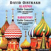 Glazunov, Kabalevsky - Violin Concertos
