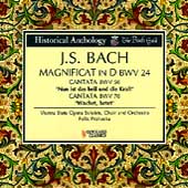 Historical Anthology - Bach: Magnificat, etc / Prohaska