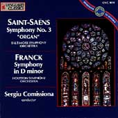 Saint-Saeens: Organ Symphony;  Franck / Comissiona
