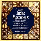 Handel: Judas Maccabaeus - Highlights / Somary, Harper, etc