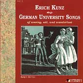 German University Songs Vol 2 / Kunz, Paulik, et al