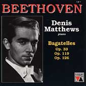 Beethoven: Vol 1 - Bagatelles / Denis Matthews