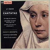 Veritas - Bach: Cantatas BWV 82a, 199, 51 / Huggett, Argenta