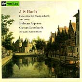 Bach: Concertos for 2 harpsichords /Asperen, Leonhardt