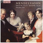 Mendelssohn: Quartet no 2, Quintet no 2 / Hausmusik