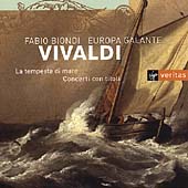 Vivaldi: La tempesta di mare, etc / Biondi, Europa Galante