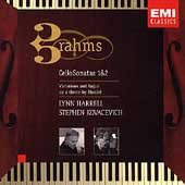 Brahms: Cello Sonatas no 1 & 2, etc / Harrell, Kovacevich
