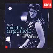 ޥ륿륲å/Chopin - The Legendary 1965 Recording / Martha Argerich[CDC5568052]