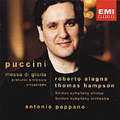 Puccini: Messa di Gloria, etc / Pappano, Alagna, et al