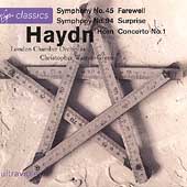 Haydn: Symphony No 45, 94, Horn Concerto No 1 / Warren-Green