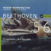 Beethoven: Symphonies no 5 & 6 "Pastoral" / Norrington